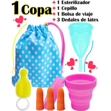Kit Copa Menstrual Certificada + Accesorios De Higiene