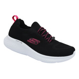 Tenis Skechers Skech-lite 2110002/bkhp Neg/fiu Memory Foam 