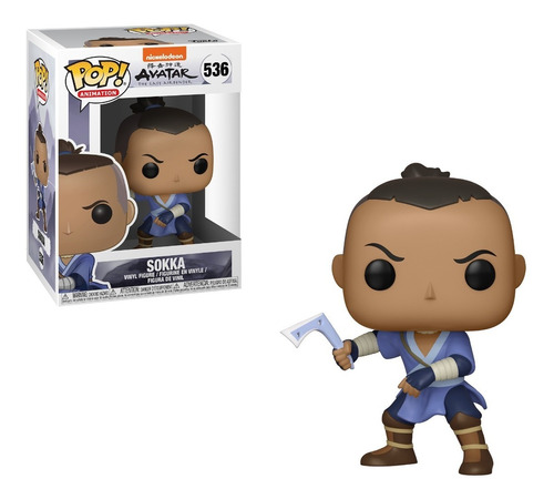 Funko Pop Animation Avatar The Last Airbender Sokka 536