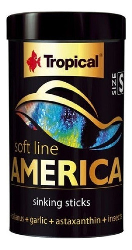 Alimento Tropical Soft Line America S Sticks 140g Peces