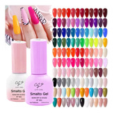 Kit X 8 Esmaltes Semipermanentes City Girl Soak Off Uv/led 