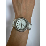 Reloj Dkny Color Blanco Con Piedras Para Mujer