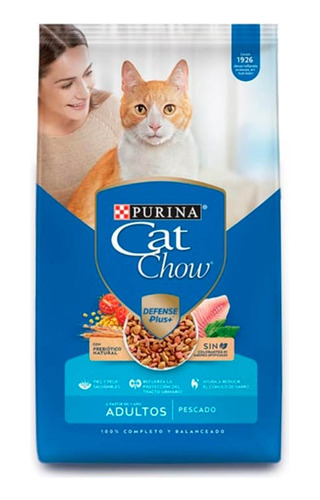 Alim P Animales  Adulpescado 3 Kg Cat Chow Alimentos P/masc