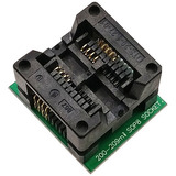 Adaptador Zif Soic8 Sop8 Dip8 200 Mil Para Gravador De Eprom