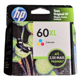 Cartucho Hp 60xl Original Lacrado De Fabrica   Color Cc644wb