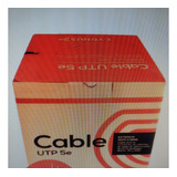 Cable Utp 5e Cygnus 4 Pares 8 Cables De Cobre