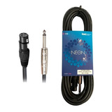 Cable Canon Plug Kwc Neon  9 Metros Mod 112