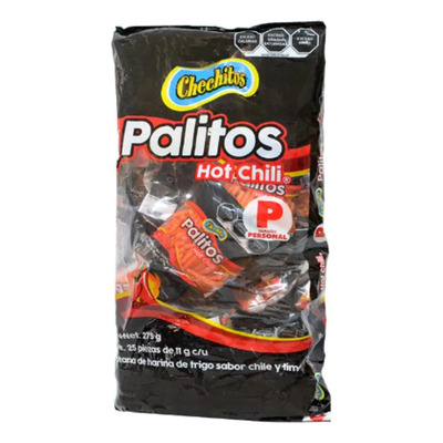 Chechi Palitos Hot Personal 25 Pz | MercadoLibre