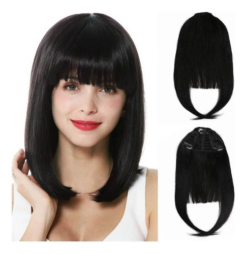 2024 Lazhu Hair Extension Bangs Cabello Humano Virgen