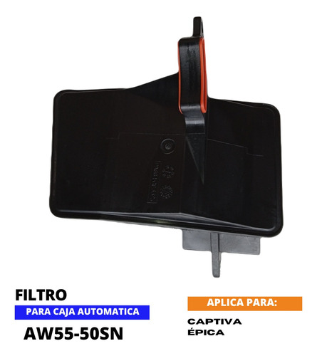 Filtro De Caja Automtica Chevrolet Captiva pica Aw55-50sn Foto 2