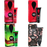   Pack Yes! 4 Lubricantes Cherry,original,ohh Yess,chocolate