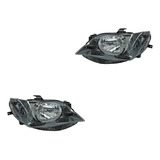 Par Juego Faros Seat Ibiza 2013 -2014 Un As F/negro C/mo Tyo