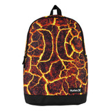 Mochila Grafica Hurley Ligera Diseno De Lava