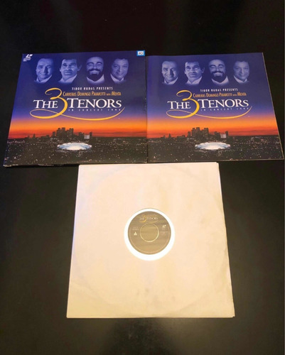 Laser Disc Impecable The 3 Tenors In Concert 1994