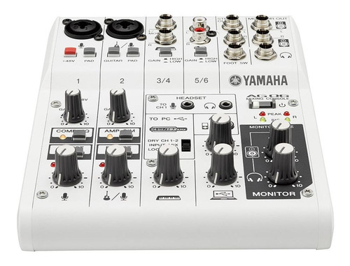 Consola Yamaha Ag06 De Mezcla 110v/220v