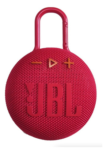 Jbl Clip 3 Max  Roja, Inalámbrica, Ipx7 Aprueba De Agua.