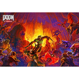 Pósters - Pc Games Ps4 Games - Doom Eternal - Nuevos