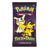 Pacote De Carta Pokemon Halloween  2023 Trick Or Trade