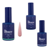 Kit Bluwe Gel Capa Base Flex Nat Pink 10ml+ Step 1 + Step 2