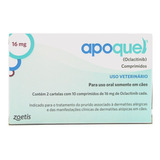 Apoquel Anti Coceira Zoetis Para Cães 16mg