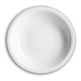 Set X6 Plato Hondo Linea Recta 20,5cm Porcelana Verbano