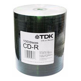 Cd Virgen Tdk Estampado Bulk X 100 Unidades Ramos Mejia