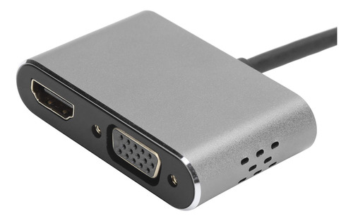 Hub Adaptador Extensor Hdmi 4k Tipo C 4 Em 1 Usb 3.0 Pd