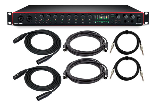 Focusrite Scarlett 18i20 - Interfaz De Audio Usb De 3ª Gen.