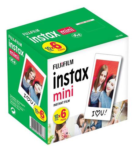 Filme Instantâneo Fujifilm - Instax Mini Com 60 Poses