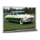 Poster Carro Antigo Hudson Hornet 1952 Pôsteres Placa A4