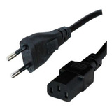 Cable De Poder Para Pc De 1.5 Metros.