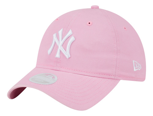 Gorra New Era Mlb 9twenty New York Yankees 2024 Mujer Rosa