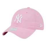 Gorra New Era Mlb 9twenty New York Yankees 2024 Mujer Rosa