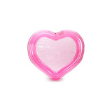 Funboy Piscina Inflable Gigante De Lujo Clear Pink Heart Par