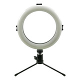 Ring Light Com Suporte Tripé 16cm - R16