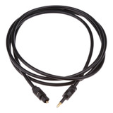 Toslink - Cable De Audio Óptico Digital Macho A 3,5 Mm