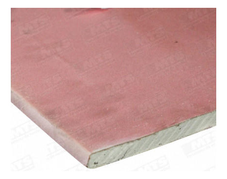Plancha Yeso Carton 1.20x2.40x15mm Rf  (resistente Fuego)