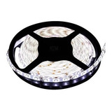 Tira Led 5050 Blanco Frio Fuente Autoadhesiva Rollo 5 Metros