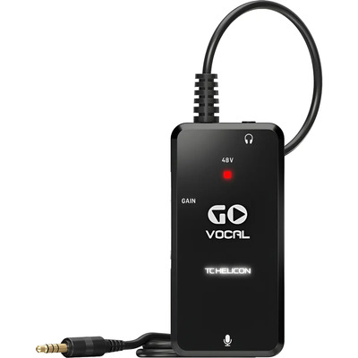 Tc Helicon Go Vocal Audio Interfaz Vocal Microfono Preamp  | Meses sin interés