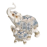 Elefante Para Decoração Em Resina Estátua Decorativa