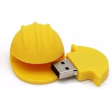 3 Memorias Usb 32 Gb De Casco De Seguridad + Envío Gratis !!