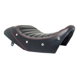 Asiento Completo Cafe Racer Color Negro Ir-503
