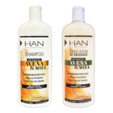 Shampoo + Enjuague Han Avena Y Miel X500ml