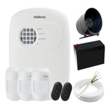 Kit Alarme Residencial Comercial Intelbras 3 Sensores C/ App