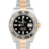 Relógio Rolex Submariner Misto Preto Com Caixa Original 2024