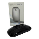 Mouse Bluetooth Recargable, Wireless Con Receptor Usb
