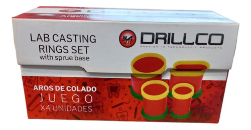 Aro De Colado Plastico X4 Drillco Mecanica Dental