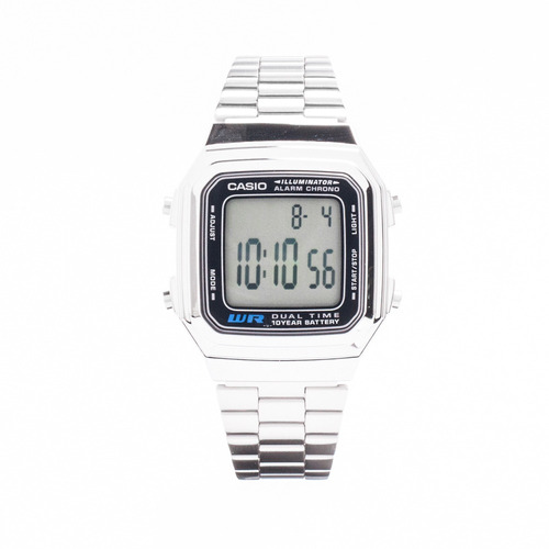 Reloj Retro Casio A178wa-1adf  En Resina Unisex Original