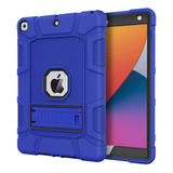 Funda Para iPad Generacion 7 8 Y 9 A Prueba De Golpes Azul