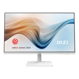 Monitor Ips Fhd 27'' Msi Md272pw 75hz Color Blanco